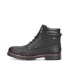 Hommes Rieker Bottes D'Hiver | F3600-00 Noir