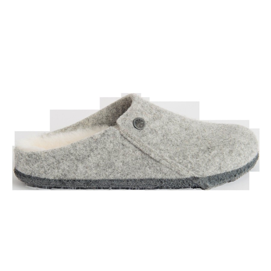 Femmes Birkenstock Doublees | 1015086 Gris