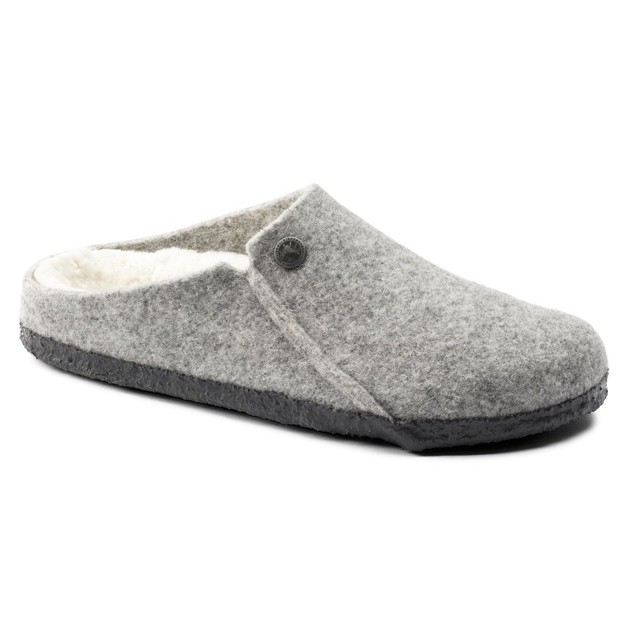 Femmes Birkenstock Doublees | 1015086 Gris