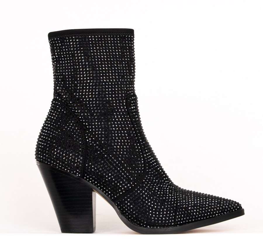 Femmes Michael Kors Bottillons | Dover Heeled Noir