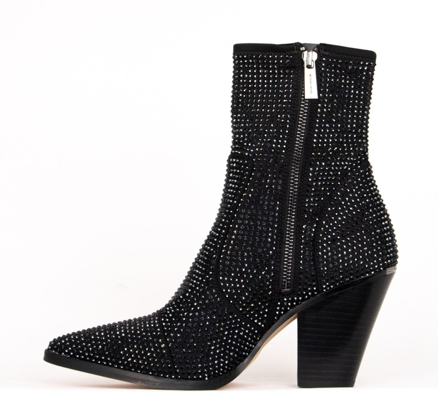 Femmes Michael Kors Bottillons | Dover Heeled Noir