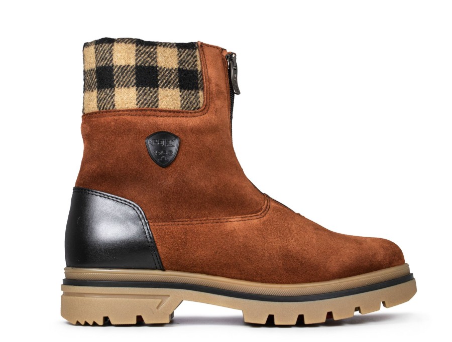 Femmes Pajar Bottes D'Hiver | Patch Tan