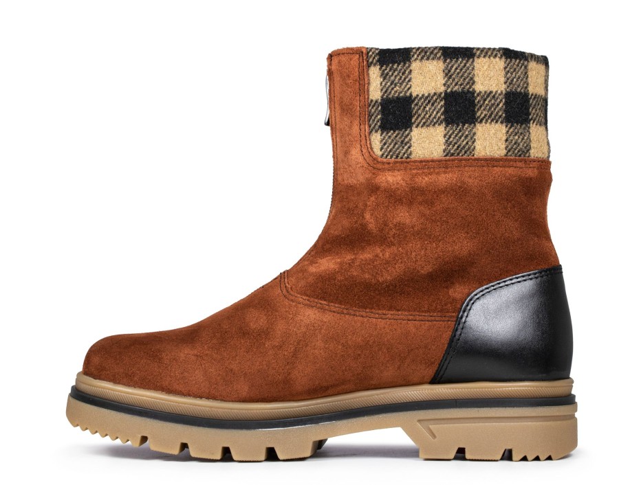 Femmes Pajar Bottes D'Hiver | Patch Tan