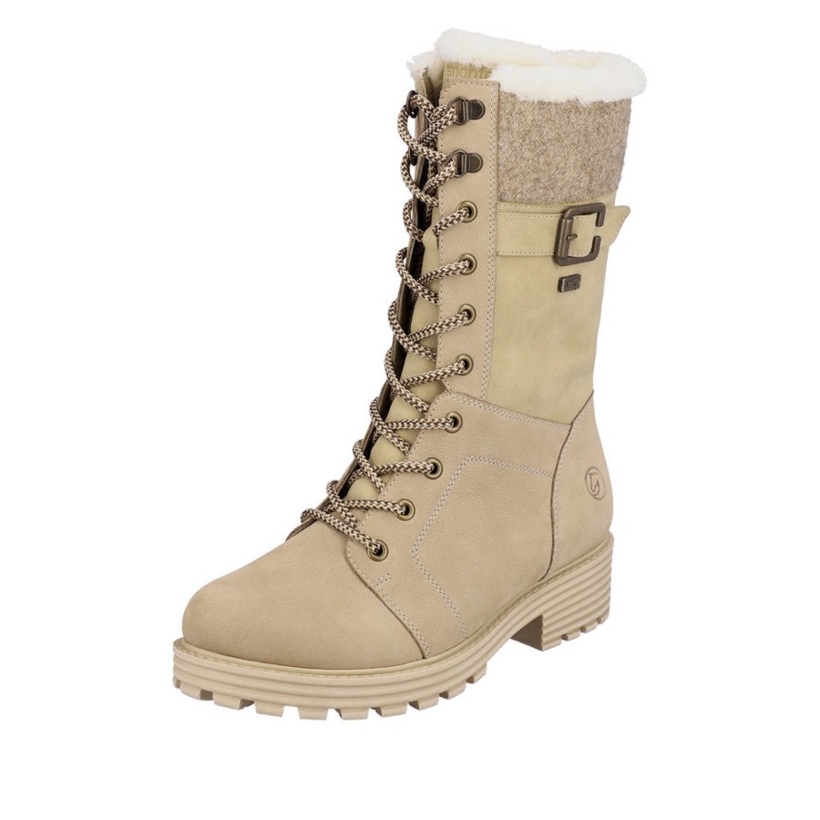 Femmes Remonte Bottes D'Hiver | D0W72-60 Beige