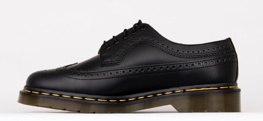 Hommes Dr. Martens Decontractees | 3989 Smooth Noir