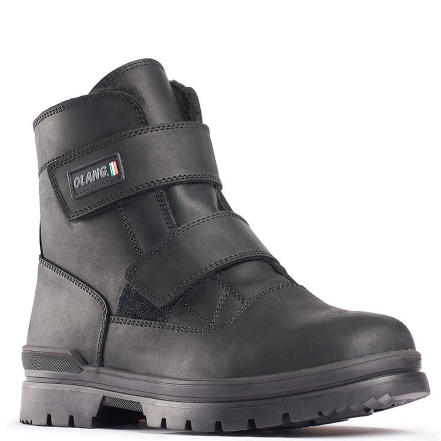 Hommes Olang Bottes A Crampons | Amuk Noir