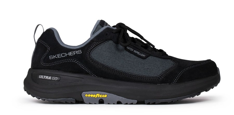 Hommes Skechers Decontractees | Go Walk Outdoor Noir