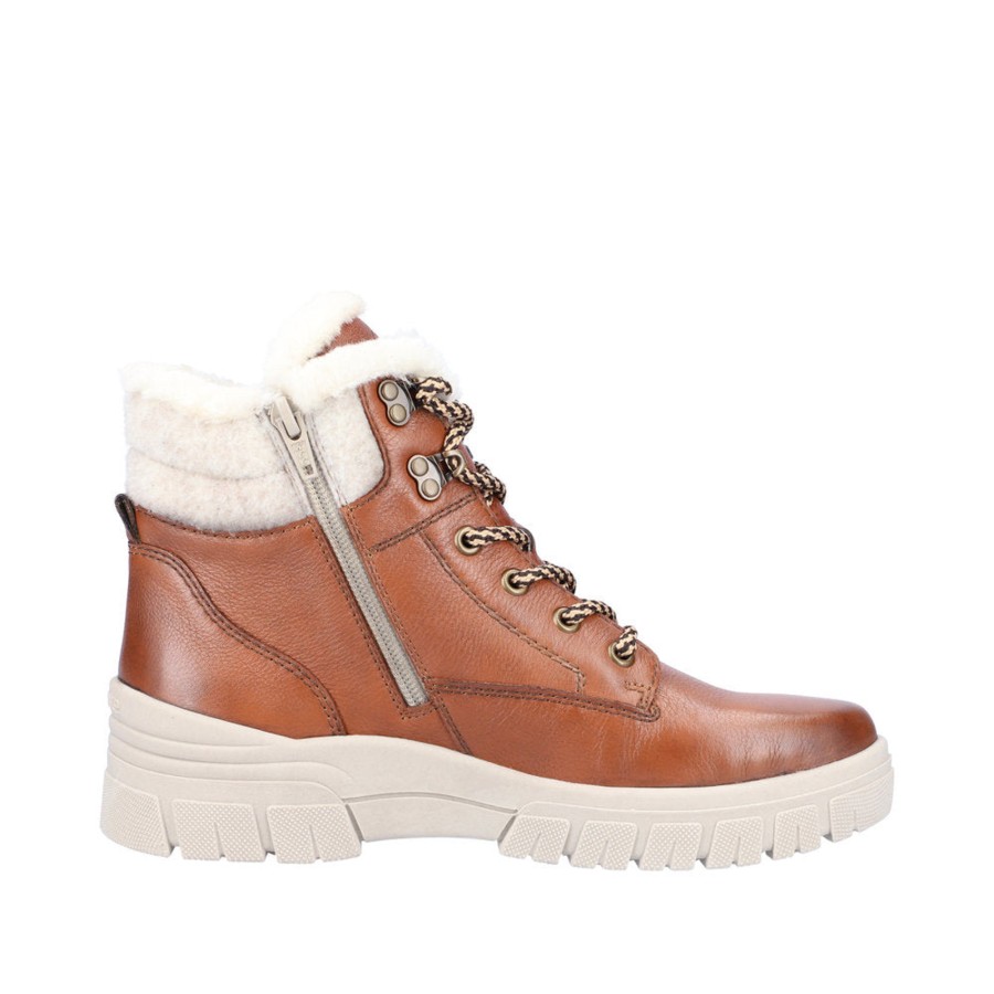 Femmes Remonte Bottes D'Hiver | D0E71-24 Tan