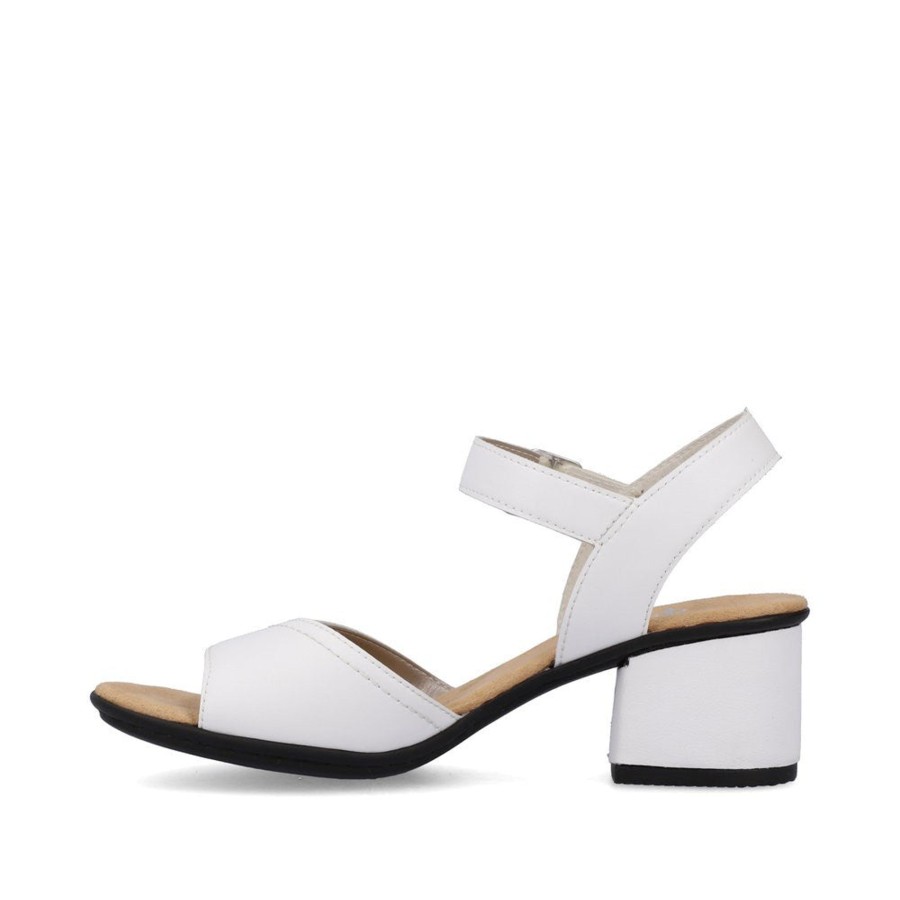 Femmes Rieker Habilles | 64650-80 Blanc