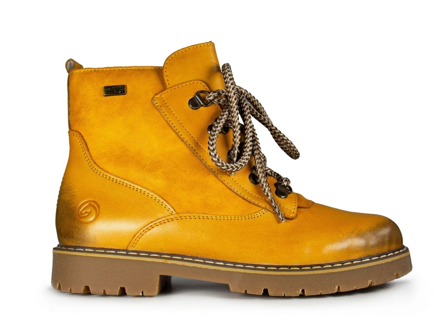 Femmes Remonte Bottes D'Hiver | D9373-68 Jaune