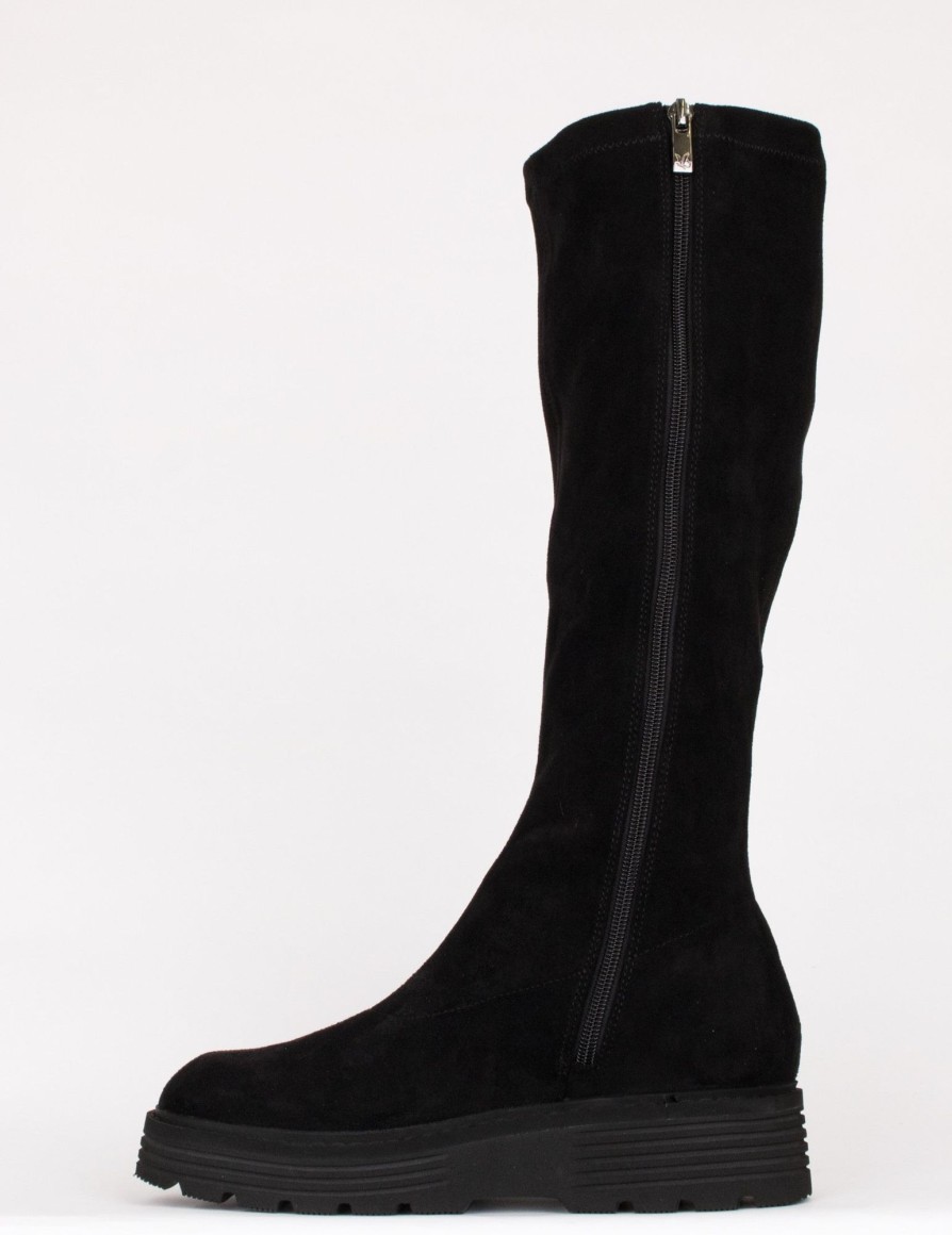 Femmes Caprice Bottes Hautes | 25602 Noir