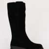 Femmes Valdini Bottes D'Hiver | Olga Noir Suede