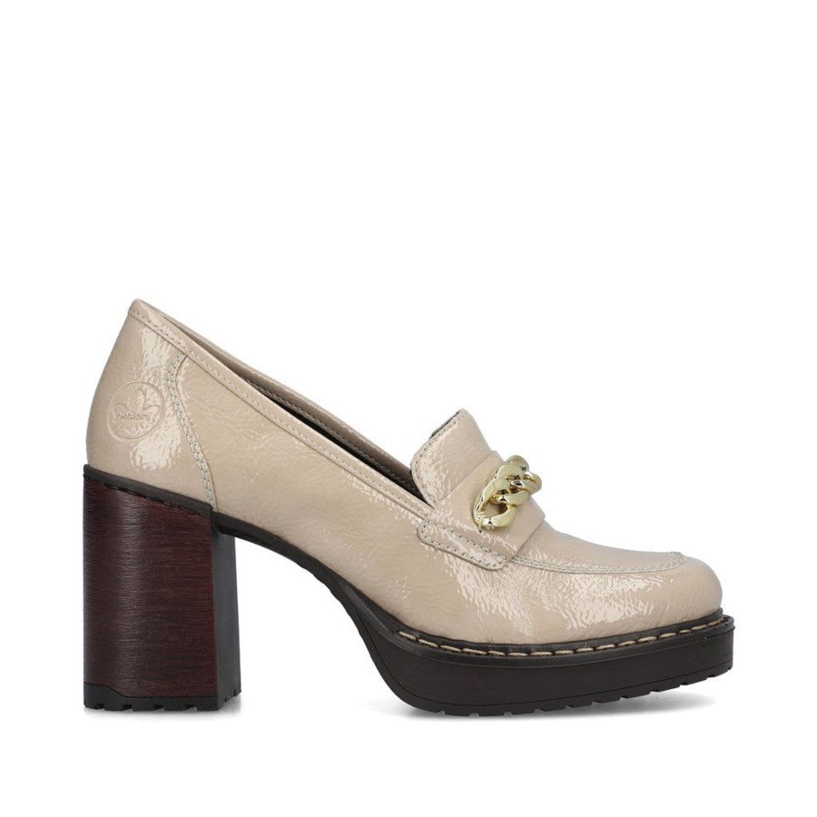 Femmes Rieker Habillees | Y4150-60 Beige