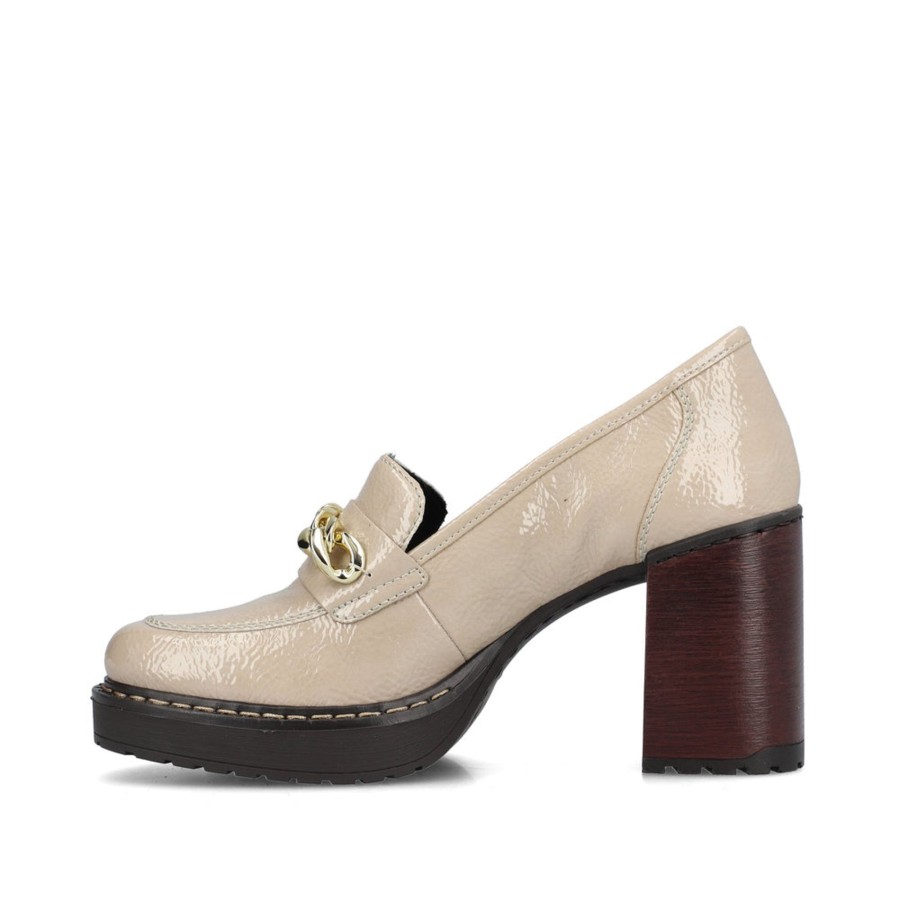 Femmes Rieker Habillees | Y4150-60 Beige