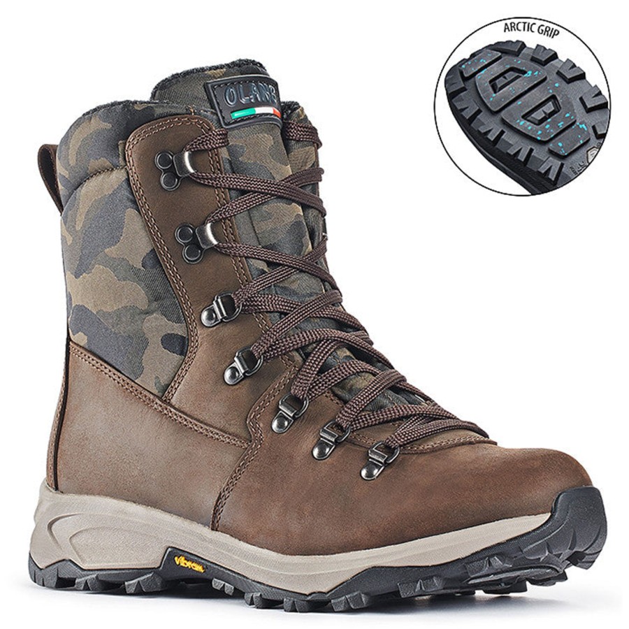 Hommes Olang Bottes A Crampons | Piave Brun