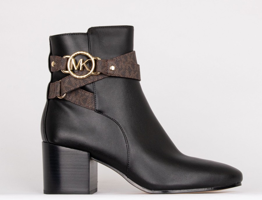 Femmes Michael Kors Bottillons | Rory Mid Bootie Noir