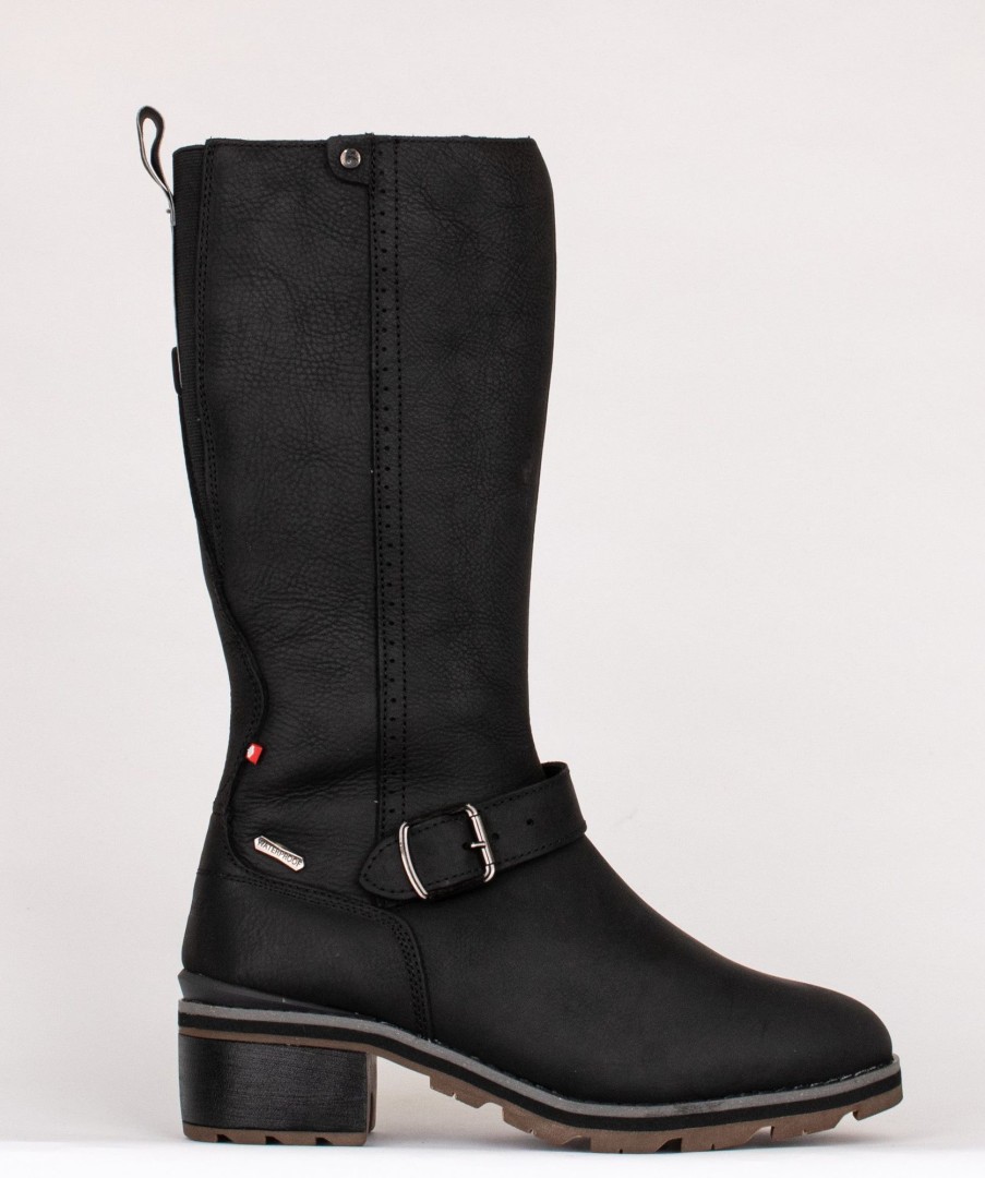 Femmes NexGrip Bottes D'Hiver | Ice Sally Hi Noir