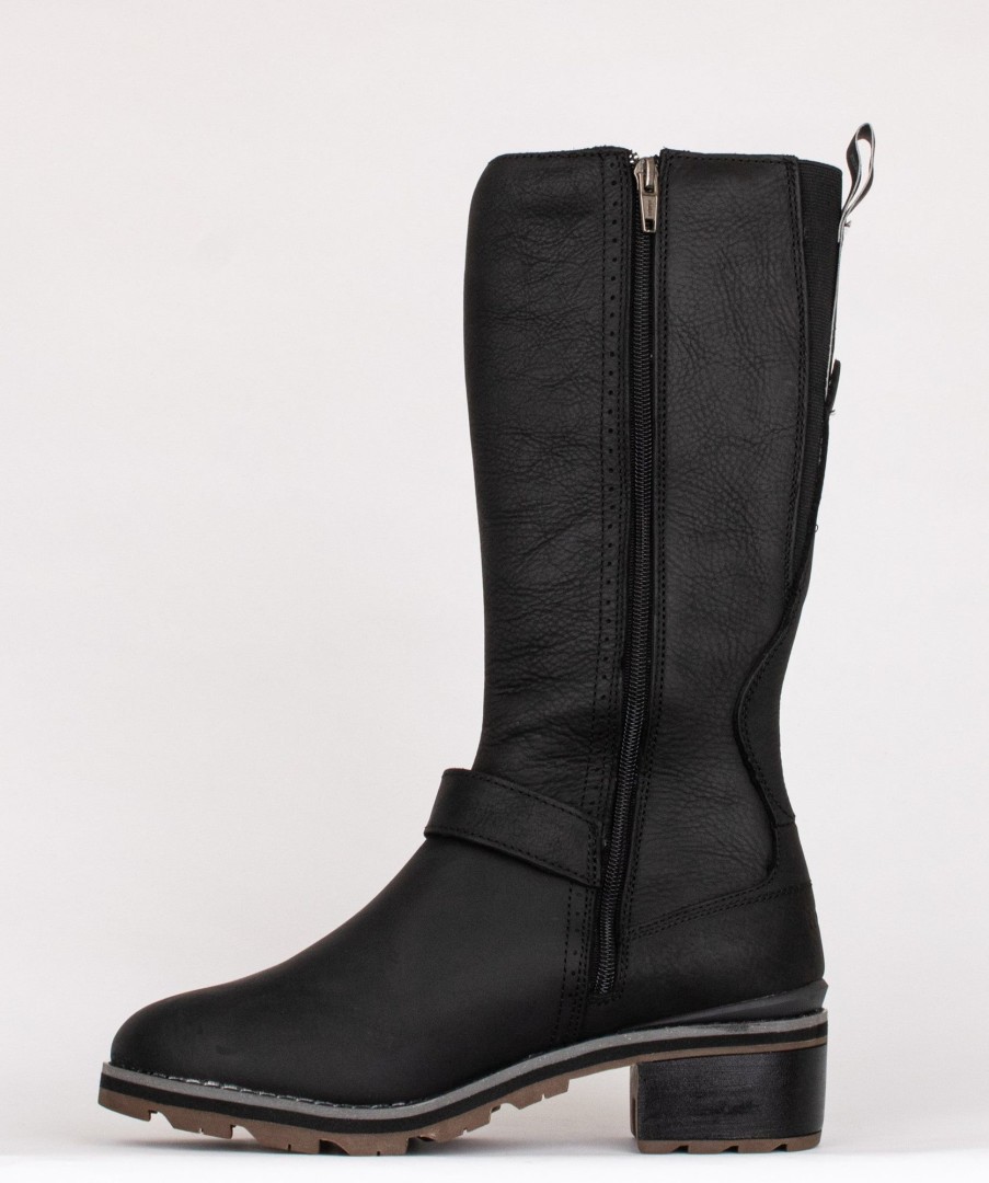 Femmes NexGrip Bottes D'Hiver | Ice Sally Hi Noir