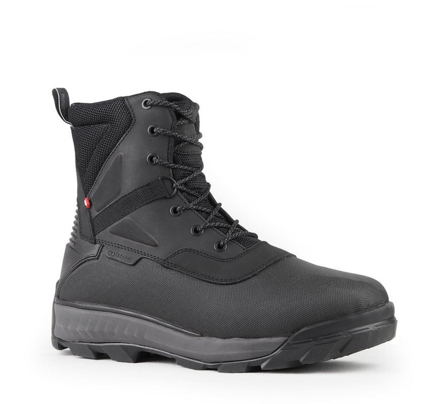 Hommes NexGrip Bottes D'Hiver | Ice Pathfinder Noir