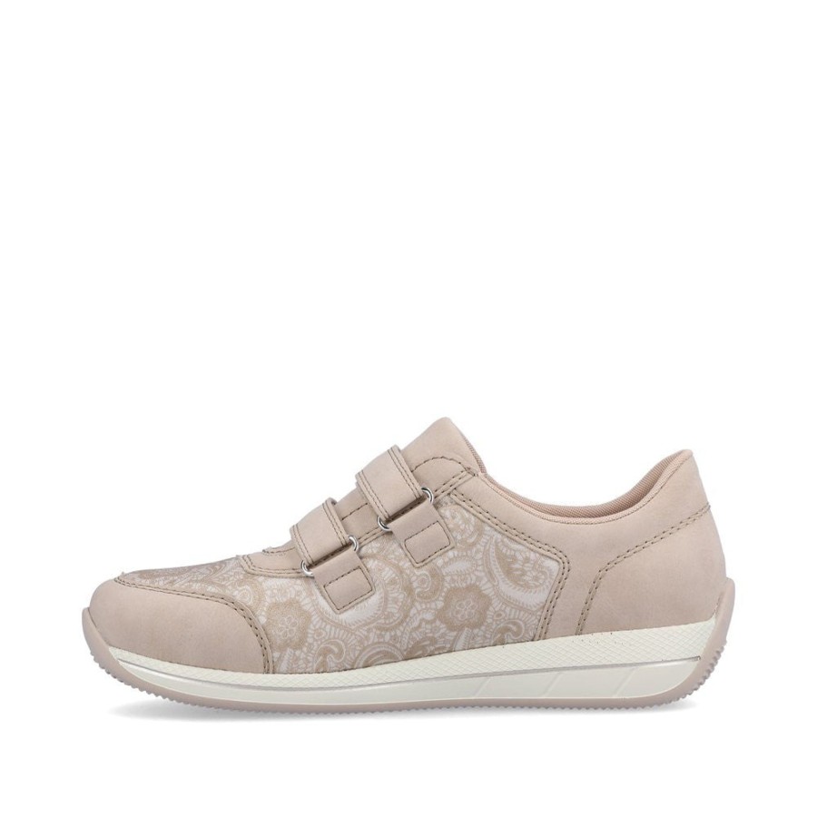 Femmes Rieker Decontractees | N1168-63 Beige