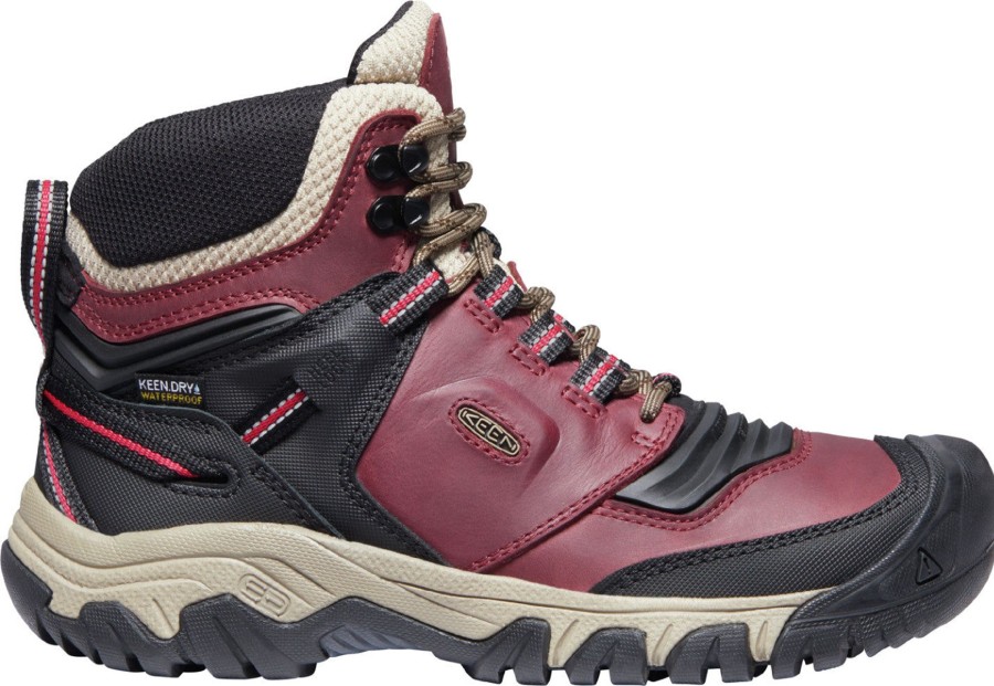 Femmes Keen Bottes Sport | Ridge Flex Bordeaux