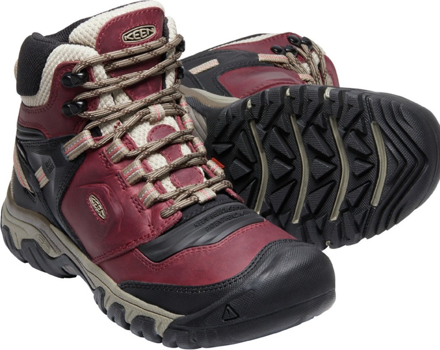 Femmes Keen Bottes Sport | Ridge Flex Bordeaux