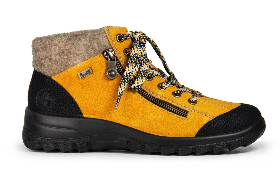 Femmes Rieker Bottes D'Hiver | L7132-00 Jaune