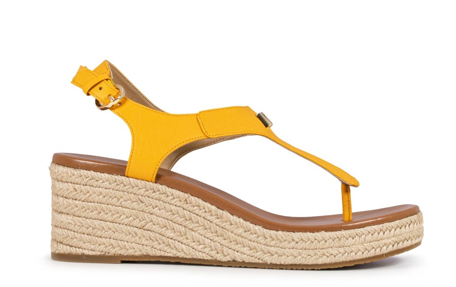 Femmes Michael Kors Decontractees | Laney Thong Jaune