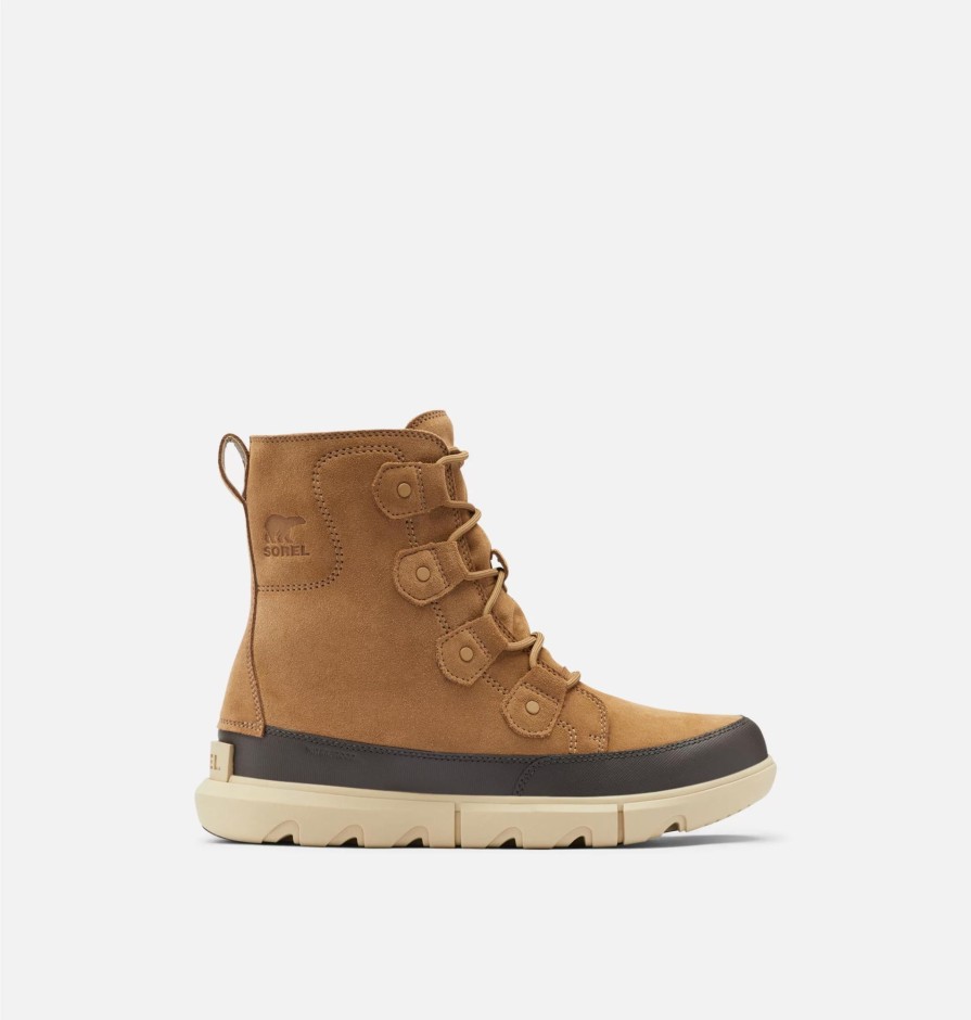 Hommes Sorel Bottes D'Hiver | Explorer Boot Tan