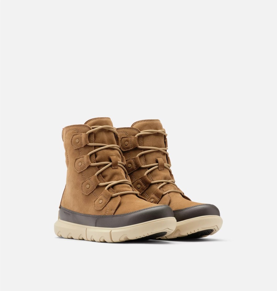 Hommes Sorel Bottes D'Hiver | Explorer Boot Tan