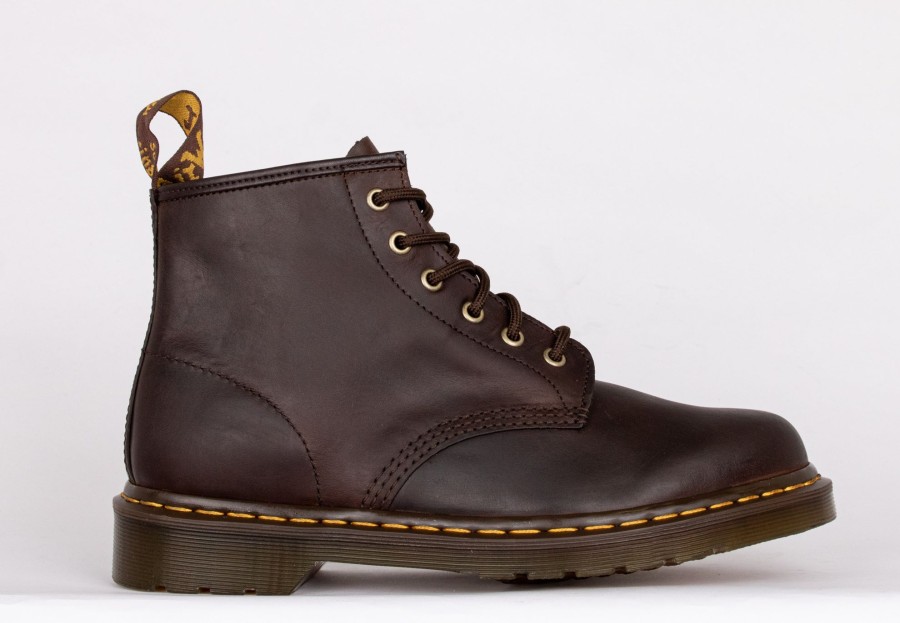 Hommes Dr. Martens Bottillons | 101 Brun