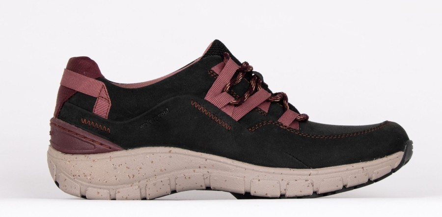 Femmes Clarks Sport | Wave Range Noir