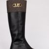 Femmes Michael Kors Bottes Hautes | Parker Boot Noir